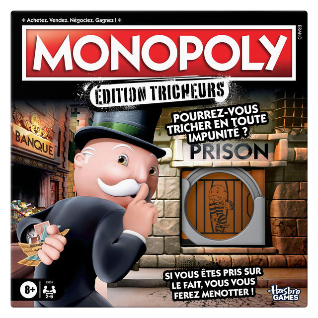 Hasbro monopoly cheaters edition fr