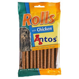 Antos rollt Hähnchenstäbchen