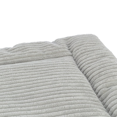 Trixie Loungematte Jonna Cord grau