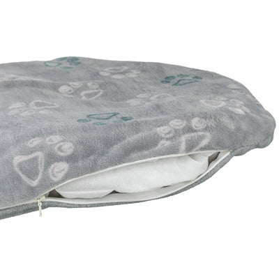 Trixie Hundekissen Jimmy Soft oval hellgrau