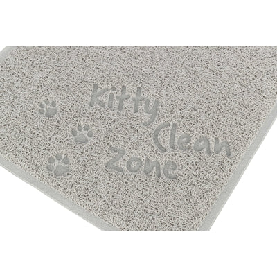 Trixie Katzentoilettenmatte PVC hellgrau