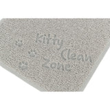 Trixie Katzentoilettenmatte PVC hellgrau