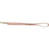 Trixie Hundeleine reines verstellbares Leder rosa