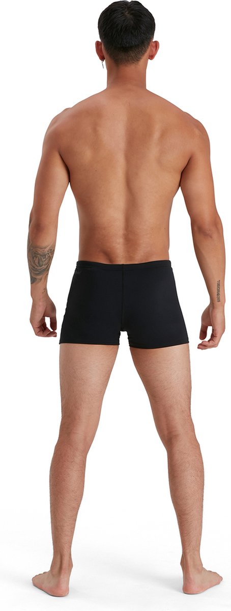 Speedo Endurance+ Aquashort Herren-Sportbadehose – Schwarz