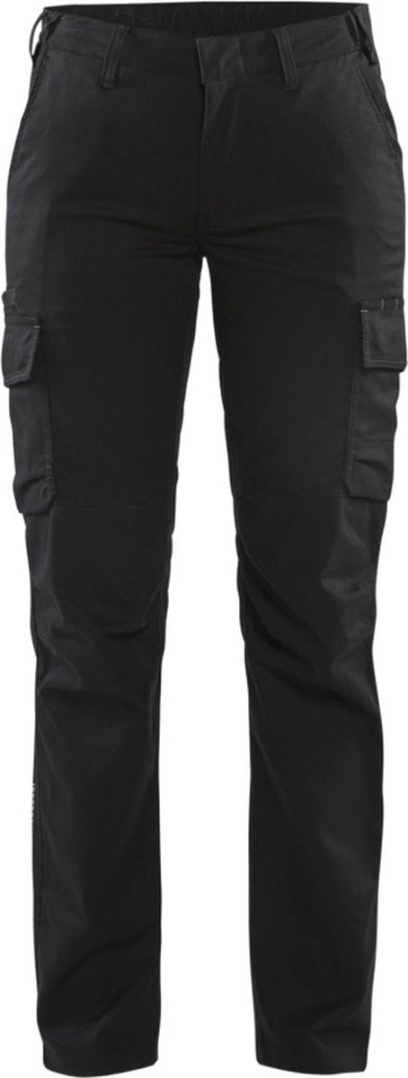 Blåkläder Blaklader Damen Industrie-Arbeitshose Stretch 7144-1832 – Schwarz – C50