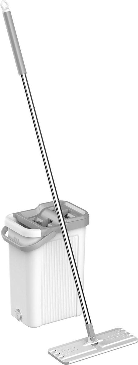 Teesa tsa0046 – Wischmopp-Set mit 2-in-1-Spül- und Auswringeimer, 7,5 Liter