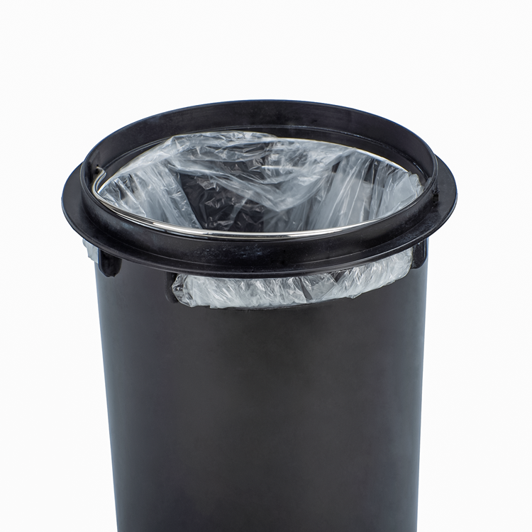 Wenko 1064929 - afvalemmer leman 3 liter wit mat | 2 stuks