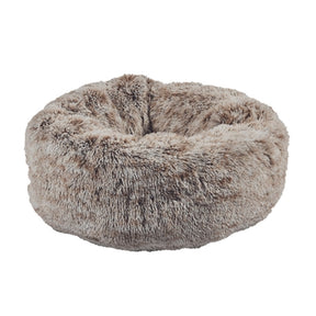Croci Hundebett Donut bicolor beige