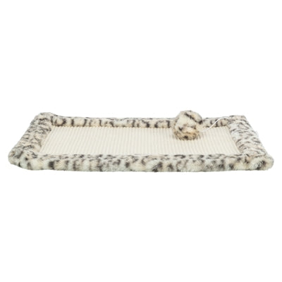 Trixie Kratzmatte Leo Leopardenmuster Creme