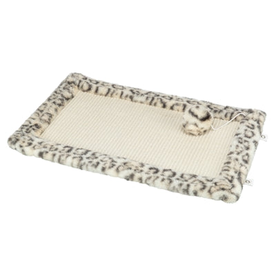 Trixie Kratzmatte Leo Leopardenmuster Creme