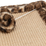 Trixie Kratzmatte Leo Leopardenmuster braun