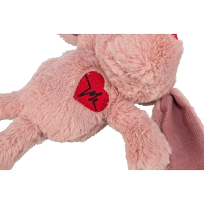 Trixie Hundeherz Plüsch rosa