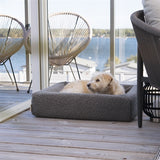 Bia bed premium hoes teddy grijs
