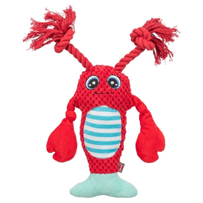 Trixie kreeft met flostouw rood