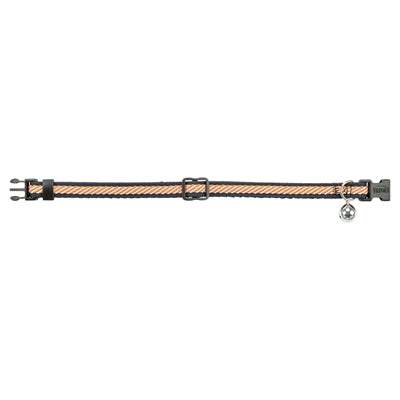 Trixie Katzenhalsband blau orange gestreift