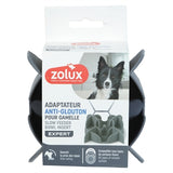 Zolux slowfeeder inzet stuk voor voerbak silicone grijs