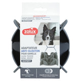 Zolux slowfeeder inzet stuk voor voerbak silicone grijs