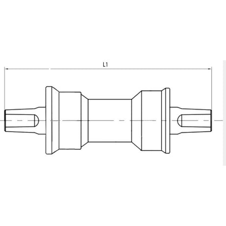 M-Wave M-Wave-Ersatzreparatur untere Halterung 122,5 mm Stahl