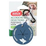 Zolux poepzakhouder haak blauw