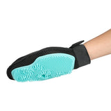 Zolux anah verzorgingshandschoen 2 in 1 dubbelzijdig tpr polyester