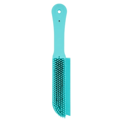 Zolux anah textielborstel rubber blauw