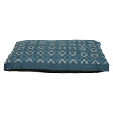 Zolux hondenkussen sirius met print hoekig blauw