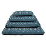 Zolux hondenkussen sirius met print hoekig blauw