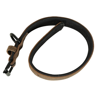 Zolux expert halsband hond premium leer neopreen bruin