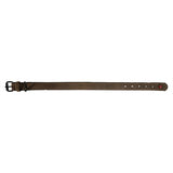 Zolux expert halsband hond premium leer neopreen bruin