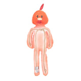 Zolux furry farm haan brock pluche met touw oranje