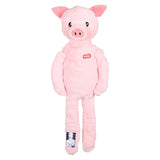 Zolux furry farm varken jason pluche met touw roze