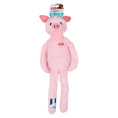 Zolux furry farm varken jason pluche met touw roze