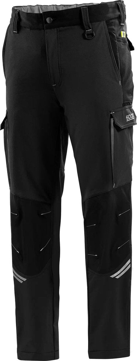 Sparco Arbeitshose Tech Oregon - Schwarz - Grau - M
