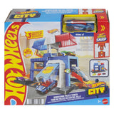 Hot Wheels City Center Police Tower Spielset Spielset – mit Polizeiauto aus Metall