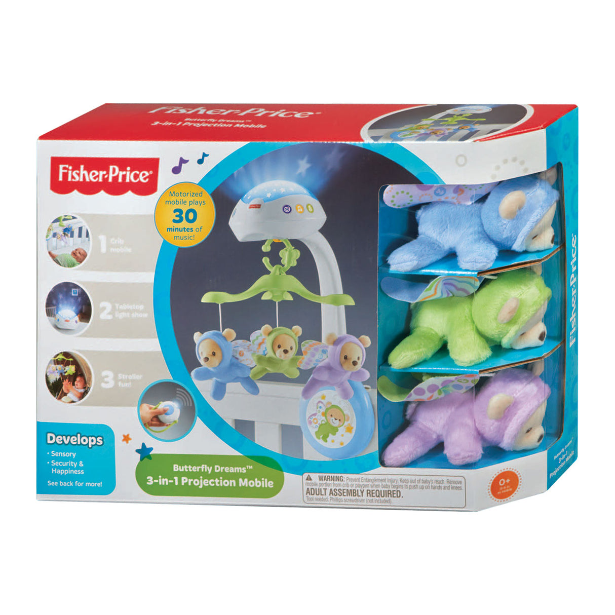 Fisher Price vlinderdromen 3in1 ProjectOrmobiel