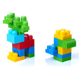 Mega Bloks großer Baubeutel – 60 Blöcke – klassische Bausteine für 1+ Jahre