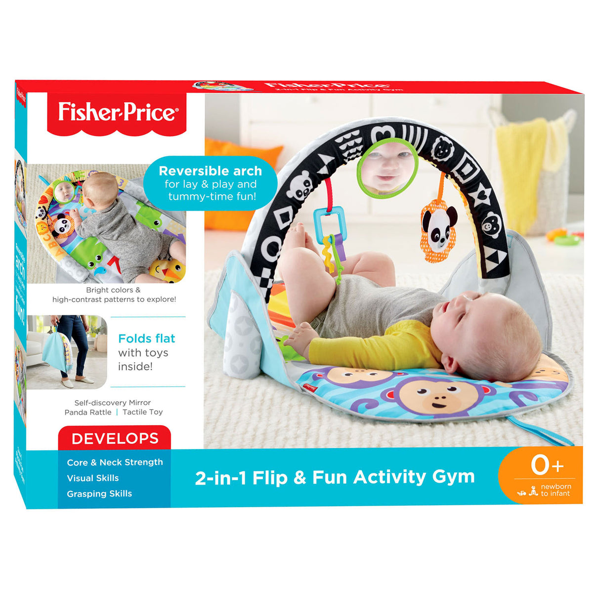 Fisher Precio 2in1 Actividades Gimnasio