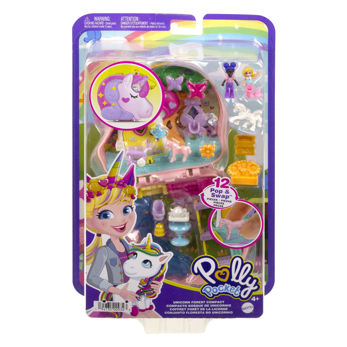 Mattel Polly Pocket Pocket Tea Uniicorn Party