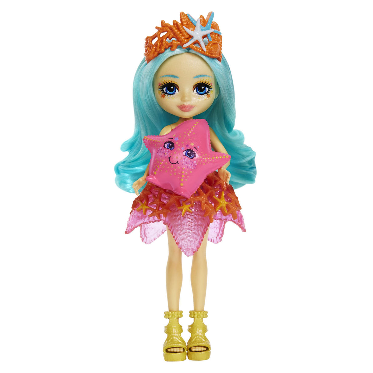 Mattel Enchandimals Ocean Kingdom Starria Starfish Beamy