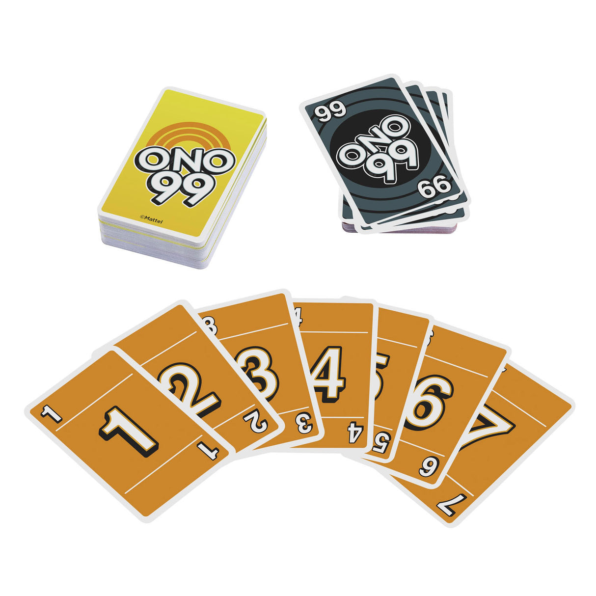 Mattel O'No 99 Card Game