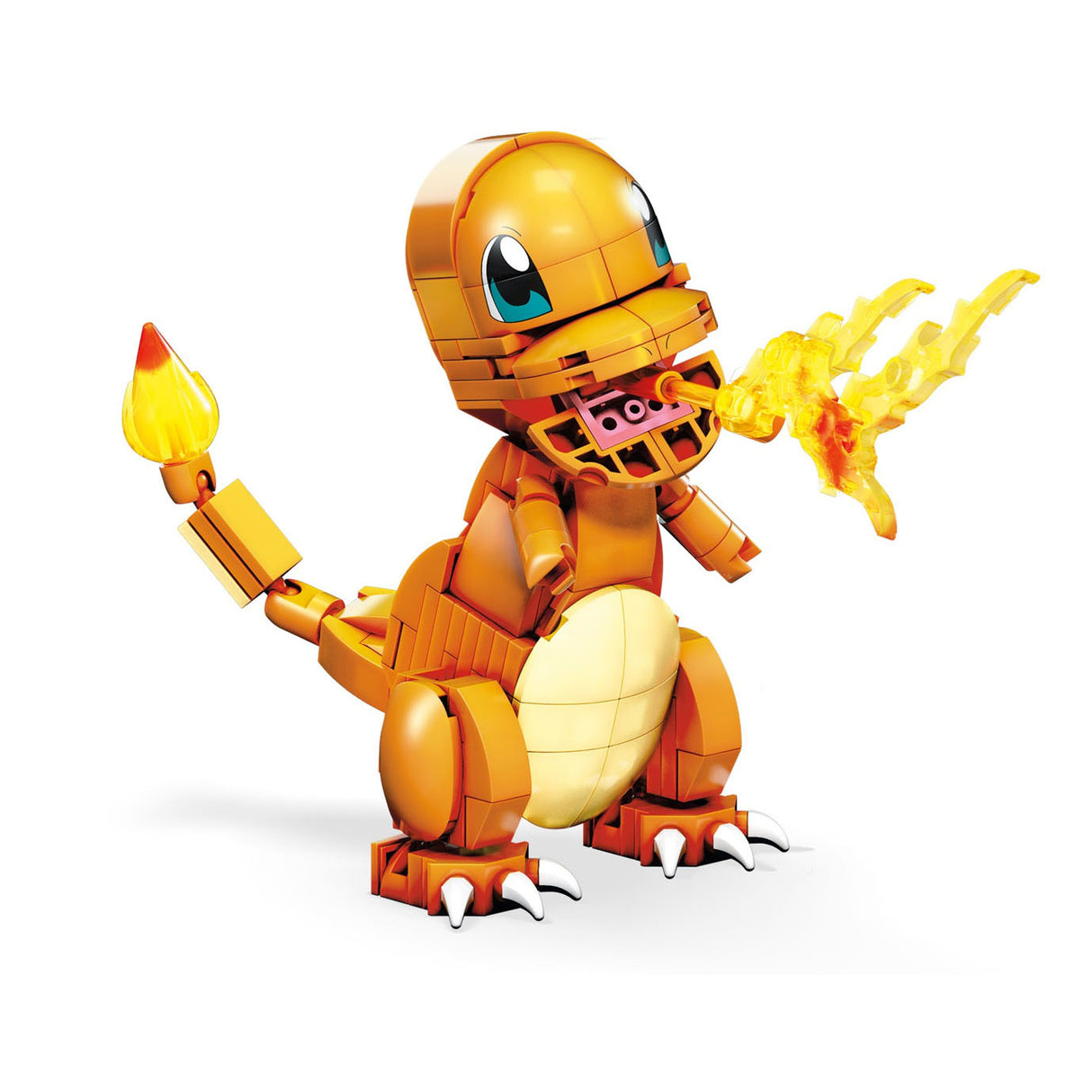 Mega Construct Pokemon-Bauset – Charmander – 180 Teile.