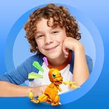 Mega Construct Pokemon-Bauset – Charmander – 180 Teile.