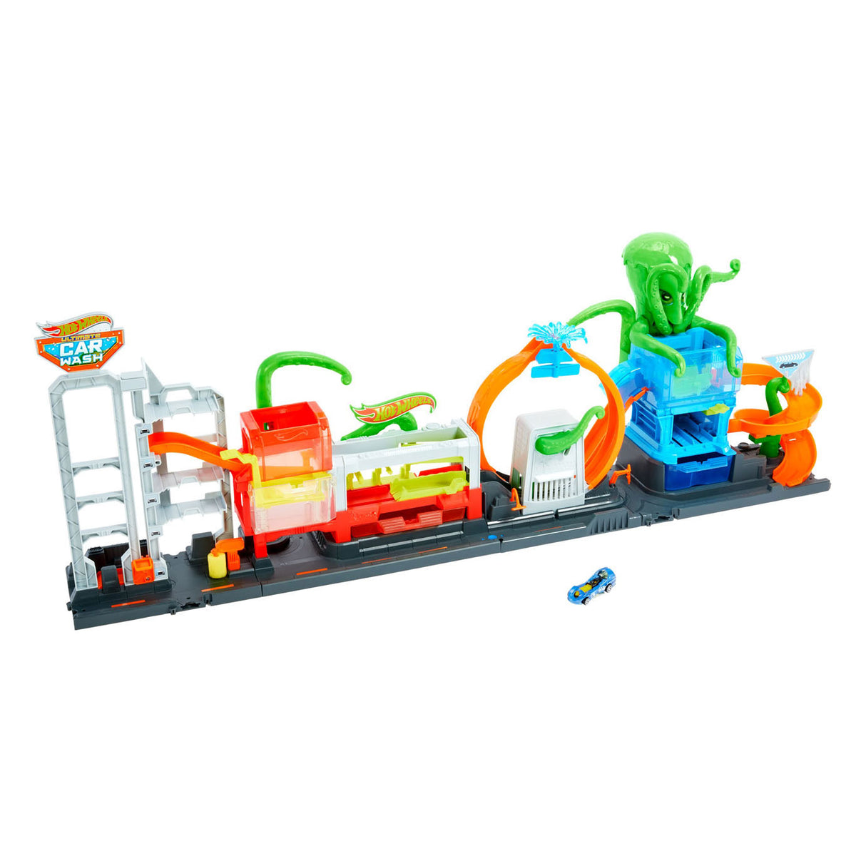 Hot Wheels City Ultimate Octo Car Wasserette