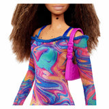 Mattel Barbie Fashionista Pop - Rainbow Marmor Wirbel