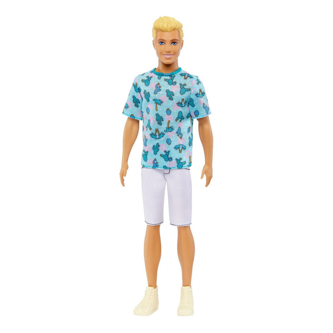 Mattel Ken Moudestanda Pop bloe Shirt