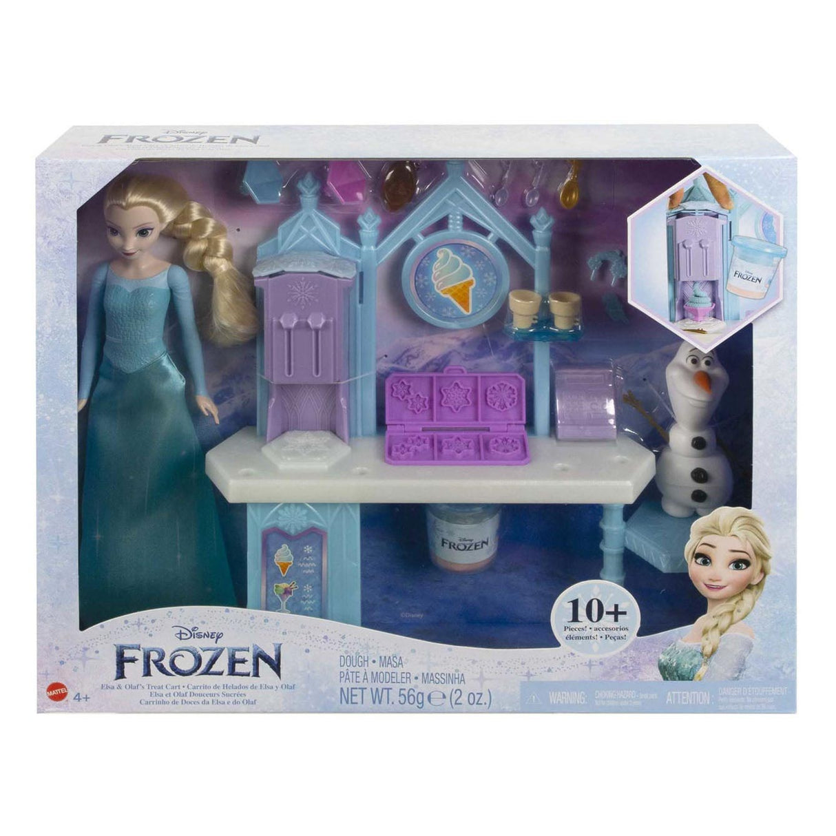 Matstell gefruerene Pop Elsa olaf an de Plëséier Autosklay Play Set