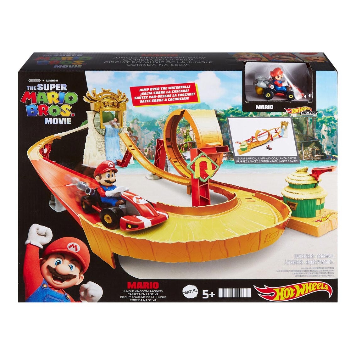 Hot Wheels Mario Kart Island Race kurs