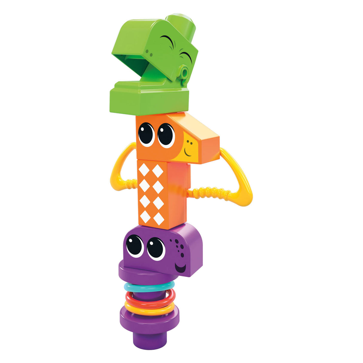 Mega Bloks Squeak N Chomps Set Construction Set, 24dlg.