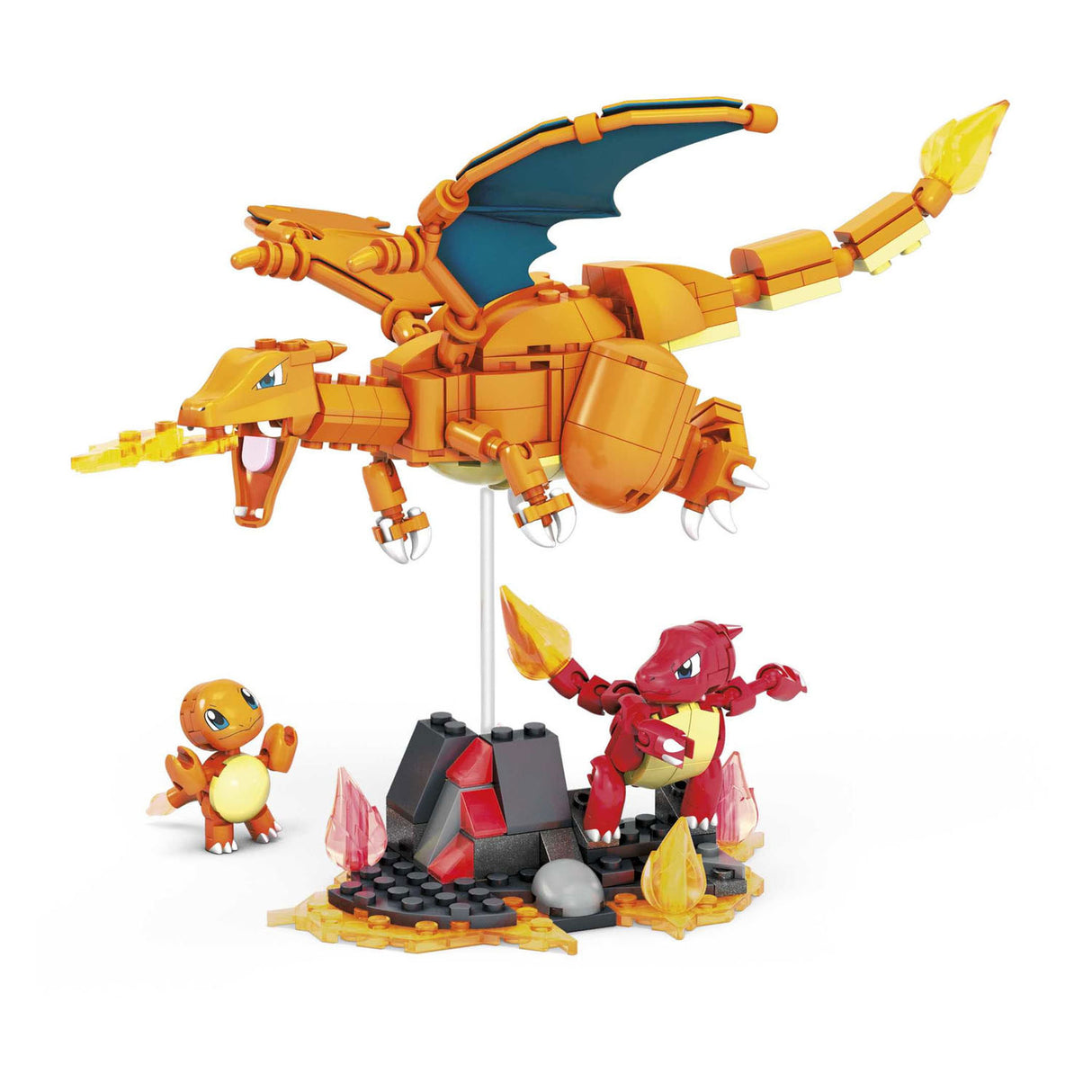 Mattel Mega Construx Bouwset Charmander Evolution