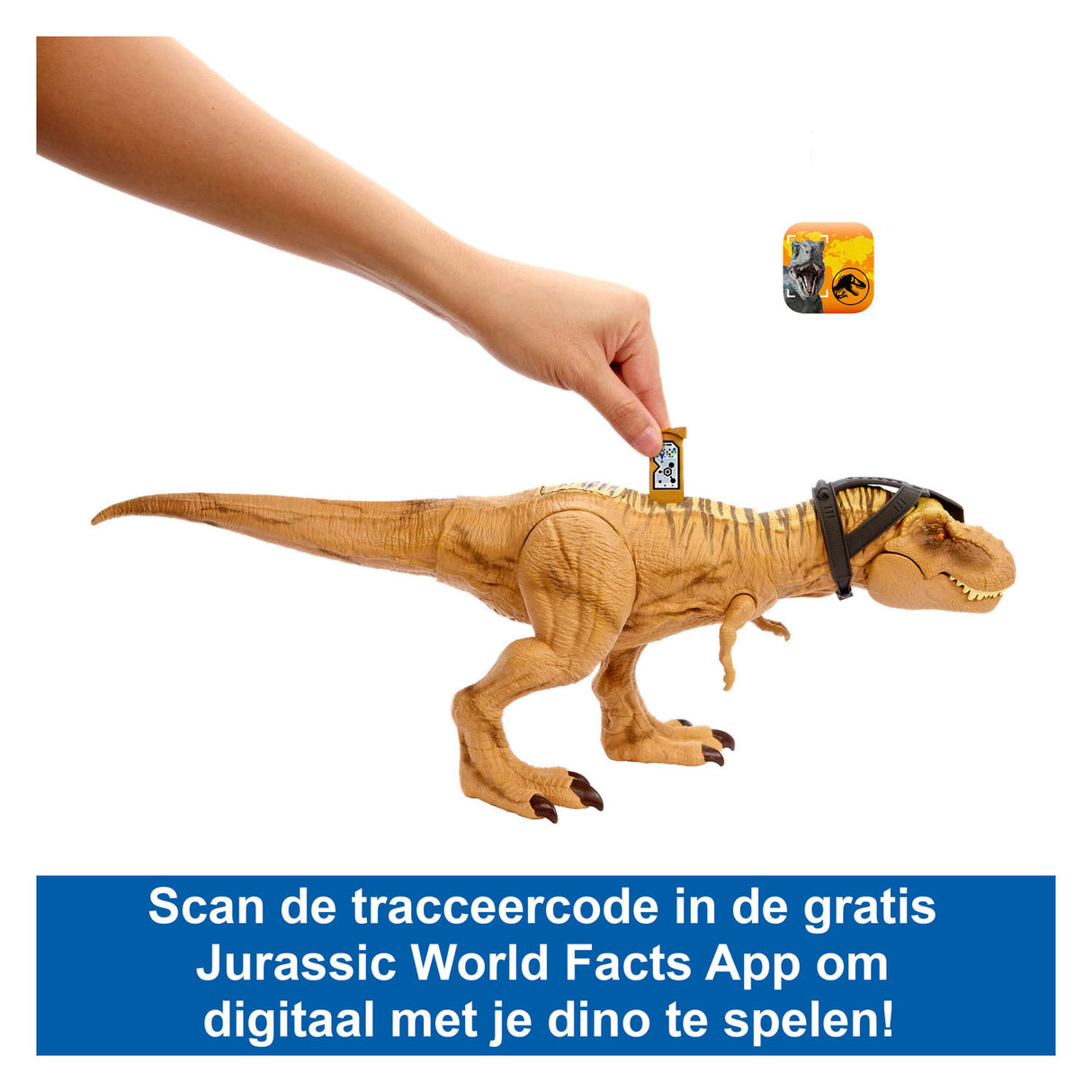 Mattel Jurassic World Tyrannosaurus T-Rex Dinosaurus Figura